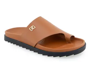 Aerosoles Full Coverage Leather Thong- Laurel