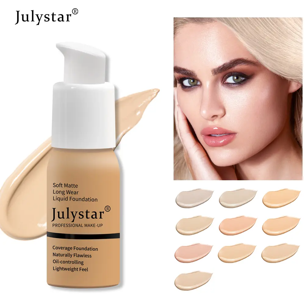 Korean 30g Pressed Powder Concealer & Foundation - Water Base, 24-Hour Long-Lasting, High-Coverage Natural Matte Finish, Skin-Matching Formula for All Skin Types, Smooth Blending for Flawless Look in Makeup Routine