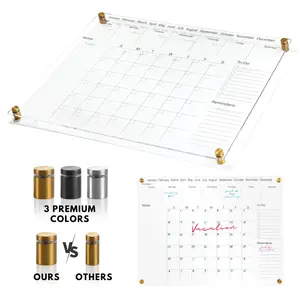 Merely Home Premium 24x 18 Acrylic Wall Calendar homeschool supply