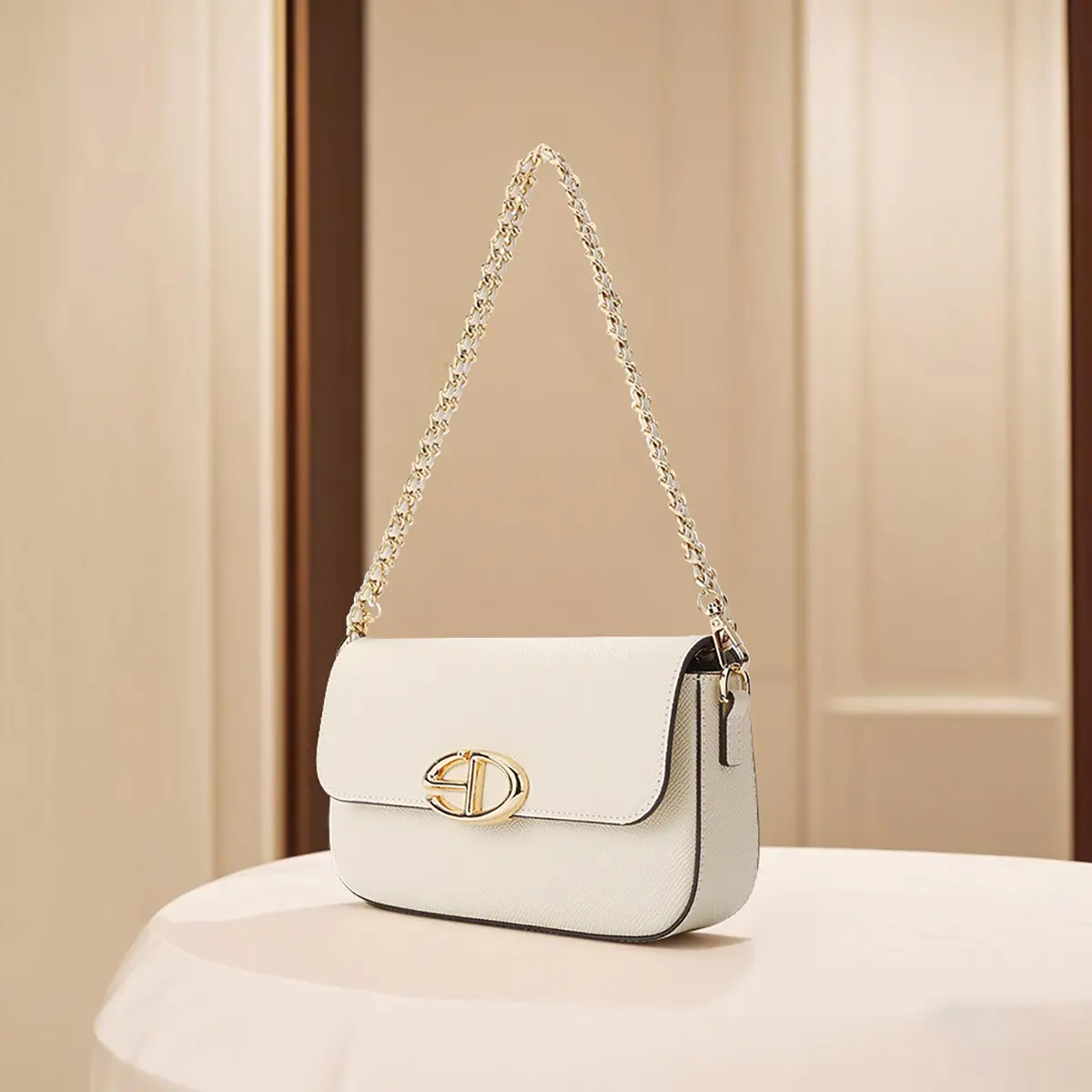 SADI All-match, fashionable and classic women's single-shoulder and crossbody sugar cube bag.