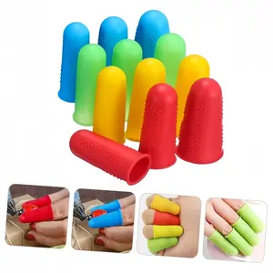 Silicone Finger Protectors – Heat Resistant Non-Slip Finger Guards, Comfortable Fit for Crafting, Sewing, Hot Glue, Wax Carving & More, Sewing Supplies Crafts