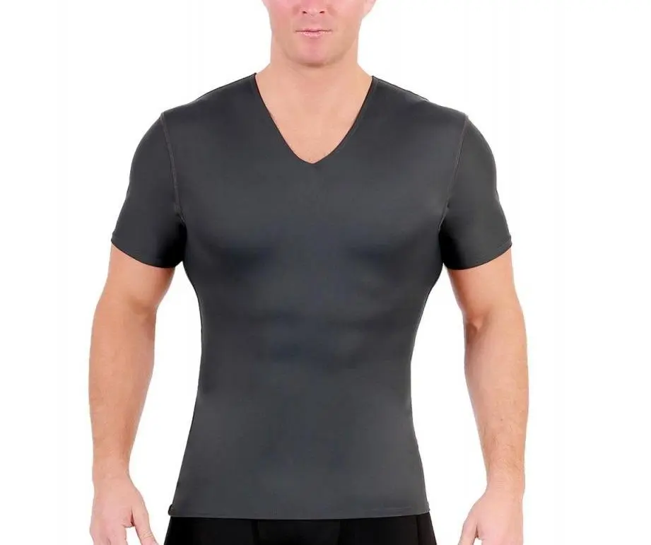 Insta Slim I.S.Pro USA Medium Compression Short Sleeve V-Neck 2VAT001
