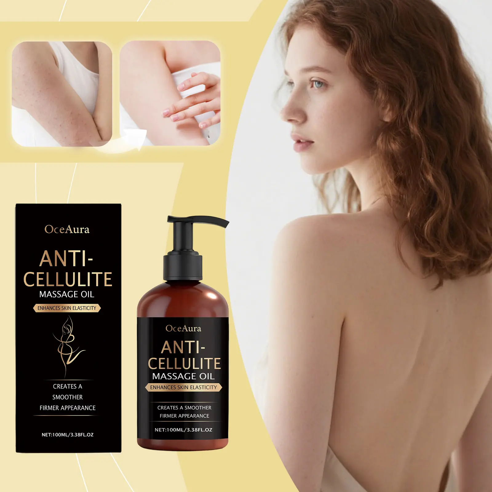 Body Massage Oil | Lightweight Moisturizing Oil for Soft Smooth Skin | Fast Absorbing Non Sticky Body Care。Body Oil，Massage Oil，Moisturizing Body Oil，Skin Care Oil