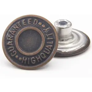 20mm Replacement Jean Buttons 12 Sets Combo Copper Tack Buttons 20mm Replacement Jean Buttons 12 Sets Combo Copper Tack Buttons