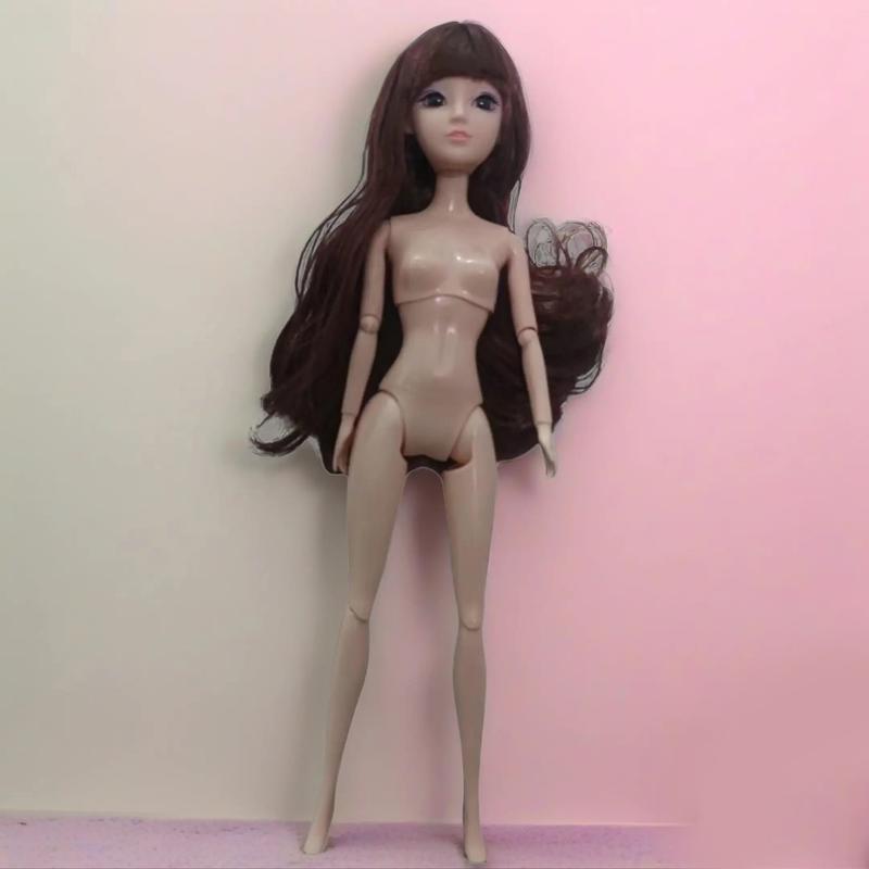 Fashion Doll Model with Stylish Hair Accessories, Collectible Doll Display Decorations, Perfect Holiday Gift for Kids and Adults, Cute Doll Collectible