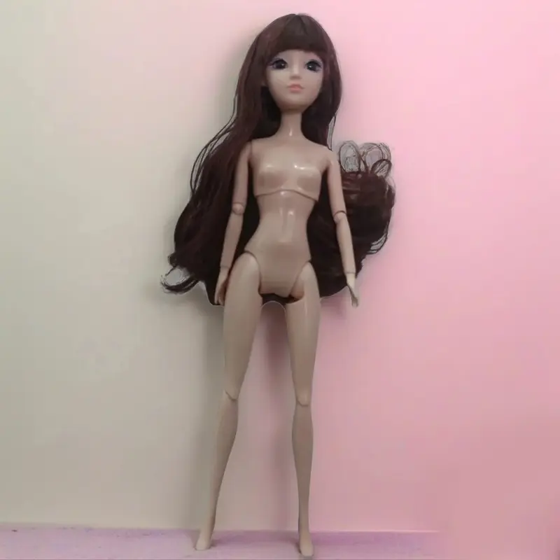 Fashion Doll Model with Stylish Hair Accessories, Collectible Doll Display Decorations, Perfect Holiday Gift for Kids and Adults, Cute Doll Collectible