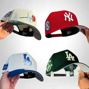 New Era MLB Gorras 59FIFTY 9FORTY Baseball Cap Adjustable Hat Fitted Hat Snapback Cap Trucker Hat Embroidered Team Logo Sports Cap Streetwear Fashion Hat Unisex Baseball Fan Gift for Men Women Collectible Baseball Headwear Classic Cap