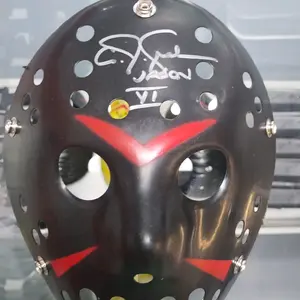 CJ Graham autographed Jason Voorhees mask Friday the 13th part 6