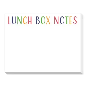 Lunch Box Notes Dittie Notepad