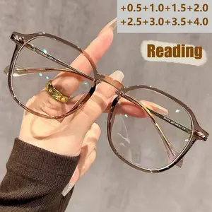 New Super Light And Versatile Anti-blue Light Glasses For Middle-aged And Elderly Women's Fashionable Reading Glasses XTP6001
