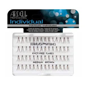 Ardell Knot-Free Individual Medium Lashes - Brown