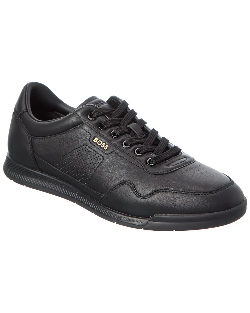 Hugo Boss Titanium Leather Sneaker