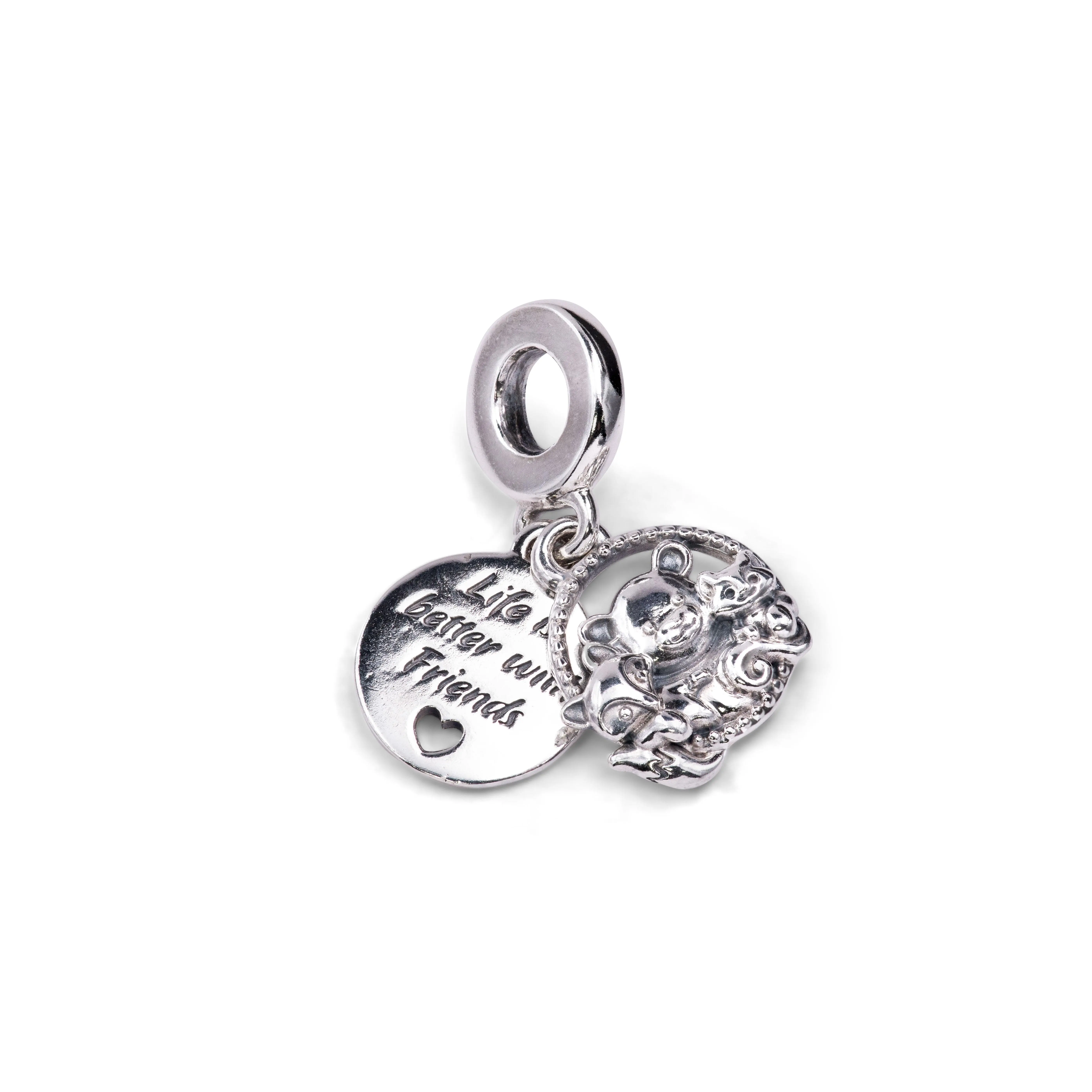 PANDORA Bear Fox & Squirrel Dangle Charm 799078C00