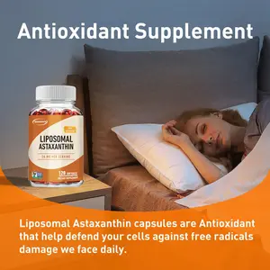 Xemenry - Astaxanthin Dietary Supplement - 24 mg per serving - Supports cells - High quality and high absorption rate - 120 capsules