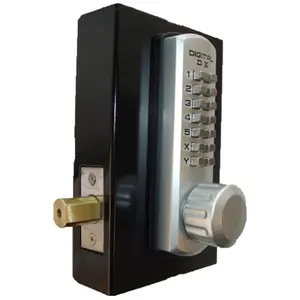212 MAIN Lockey 3210MG Keyless Door Lock - Marine-Grade Stainless Steel Mechanical Deadbolt with Deadbolt Core for Motorcycle Security Needs