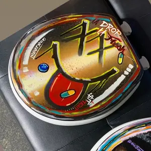 Custom toilet seat