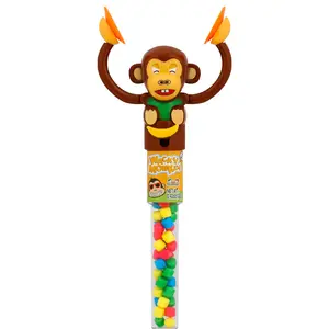 Kidsmania Wacky Monkey - Colorful Gumball Machine with Wacky Design and Fun Monkey Character