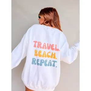 Travel Repeat Graphic Top