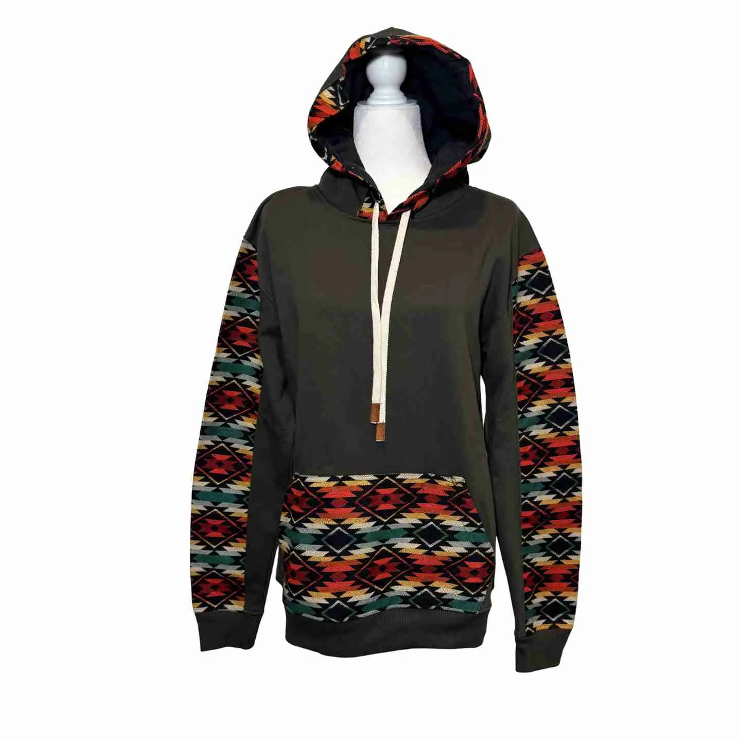 Unisex Handmade Hoodie Sweatshirt – Unisex, Size L