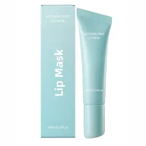 2PCS Soothing Prep Lip Mask, Cooling Peel-Off Lip Mask, Jelly tip for Hygienic & Easy Application, Daily Lip Care,Lightweight Lip Mask, Lasting Moisture and Deep Nourishment, Lip Care, Light and Non-Sticky