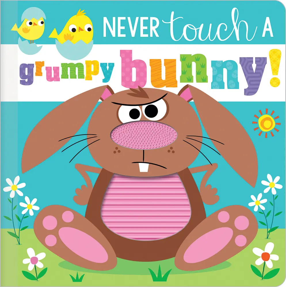 USED Book - Never Touch a Grumpy Bunny! by Greening, Rosie (Board book) - english