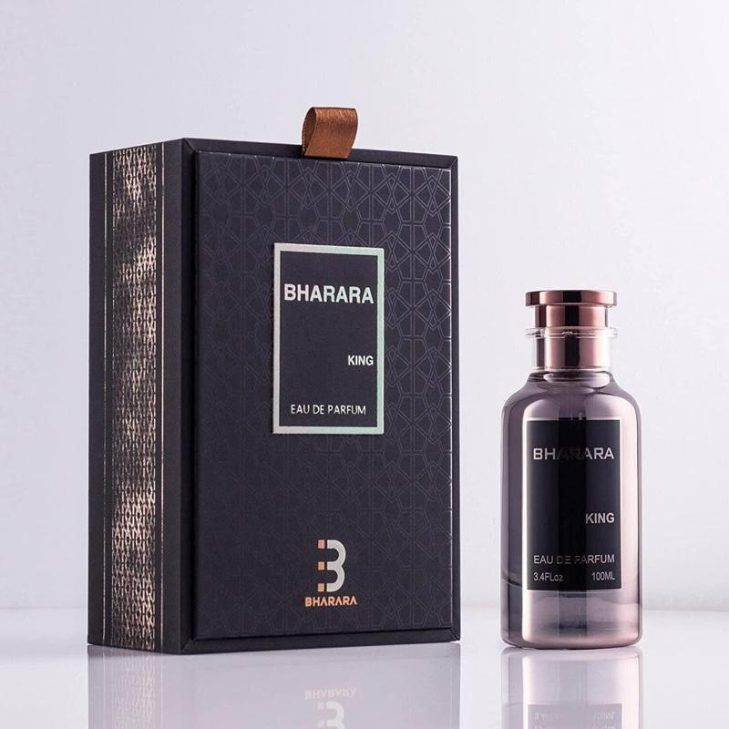 Bharara King Eau De Parfum 100ML Long Lasting Floral Masculine Fragrance for Men with Spicy Woody Citrus Notes