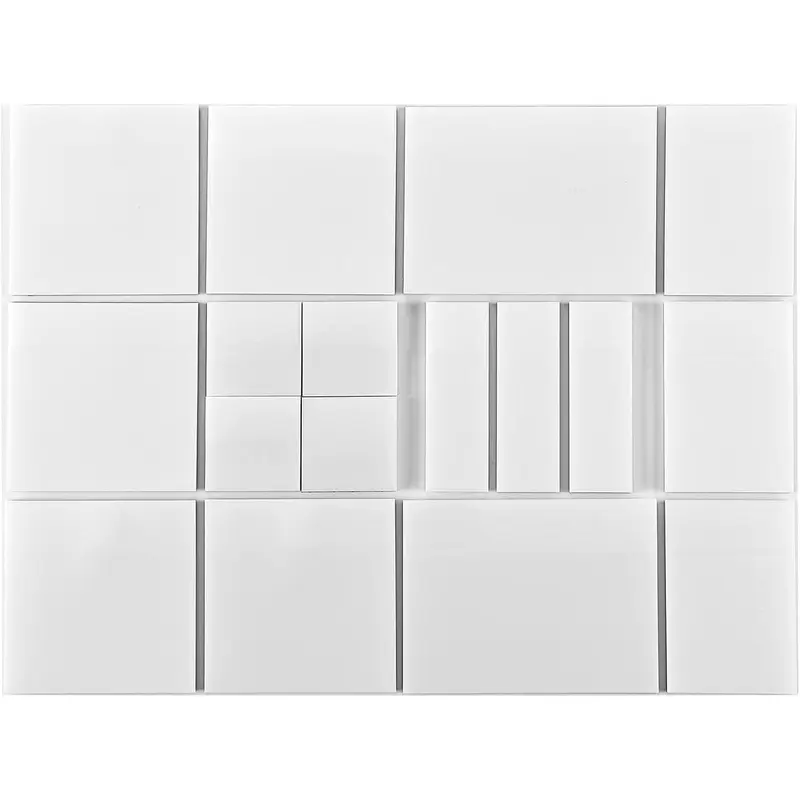 850 count Transparent Sticky Notes Pad, Clear Sticky Notes for Books Message Reminder,  Self-Adhesive Translucent Sticky Notes, 17 Packs (1.5"x1.5", 3"x1", 3"x2", 3"x3", 3"x4")