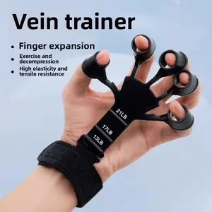 Vein trainer, finger flexibility, rehabilitation, grip equipment, five-finger finger strength, wrist exercise, strength, arm training