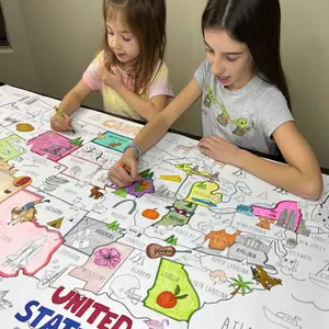 USA Coloring Map
