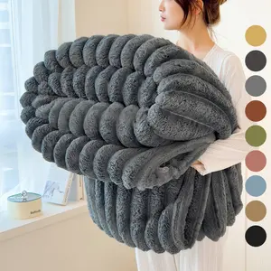Cozy Sofa or Bed Throw Blanket – Ultra Soft Flannel, Lightweight All-Season Blanket in Multiple Colors & Sizes, Perfect for Living Room, Bedroom, Travel, and Christmas Gifts