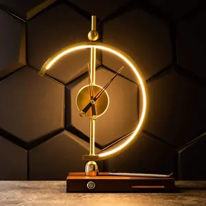 Khonsu Clock Lamp