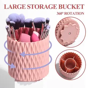 Makeup Brushes, Concealers Eye Shadows 18 Pcs Brush Set with 5 sponge & Holder Sponge