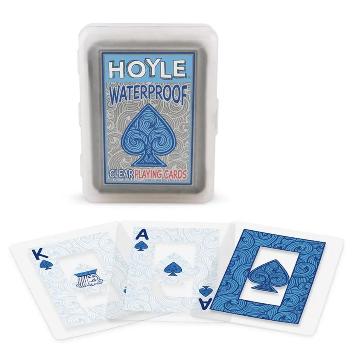 United States Playing Card USP1036729 Hoyle Clear Wterproof Playing Cards