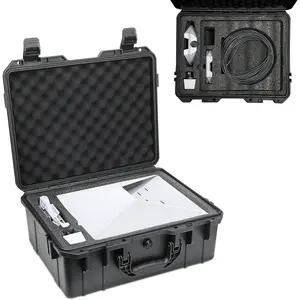 Starlink mini case ip67 waterproof hard case with with custom fit foam portable travel camping storage for starlink mini dish accessories perfect for outdoor use