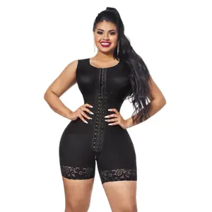 Etapa 2 Faja Colombiana Post-Surgery stage2 Mid-Leg with Bras bbl Bodysuit Comfortable Shapewear for Everyday Wear and Post-Surgical Support - Style, Short, Seamless, Womenswear, Garment, Bottom, Strap, Thick