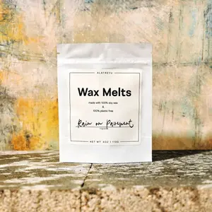 Rain on Pavement Wax Melts | Ozone · Concrete · Wet Leaves | The smell of city rain | 100% Soy Wax | Pay What You Can