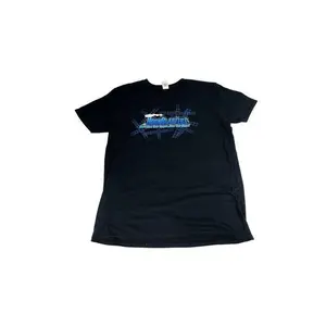 Black HornBlasters Truck T-Shirt - Cotton Casual T-Shirt with Graphic Design, Short Sleeve, Suitable for Men and Small Adults