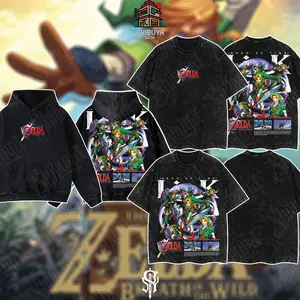 [Shibuya] Retro Limited The Legend of Zelda: Ocarina of Time v1 Hoodie 100% Premium Cotton Oversized Fit Pre-Washed Unisex Classic Top American Made
