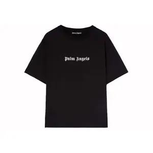 Palm Angels Slim Fit T-Shirt Black/White (men) by StockX