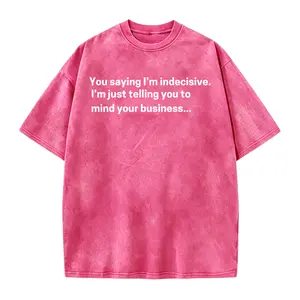 Mind Your Business: Playful Indecisive Statement Tee - Unisex Fit Casual Shirt
