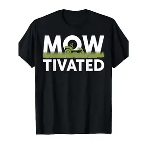 Men's gardening and lawn care with a humorous twist Graphic T-Shirt - Short Sleeve Crew Neck Regular Fit Casual Wear | Soft & Breathable Fabric, Durable Print, Everyday Comfort, Machine Washable, humorous and playful graphic design with a pun-based text