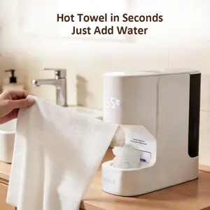 Livefull Smart Towel Warmer CL01 – Instant Warm Towels, 55°C Spa Heat, Auto Dispense, Smart Voice System