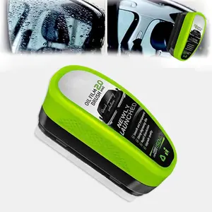 Automotive Oil Film Cleaning Brush, 2.0 Upgrade Clearvision Car Windshield Cleaner,Oil Film Cleaning Brush for Car Window, Clearvision Cars Windshield Cleaner Tool