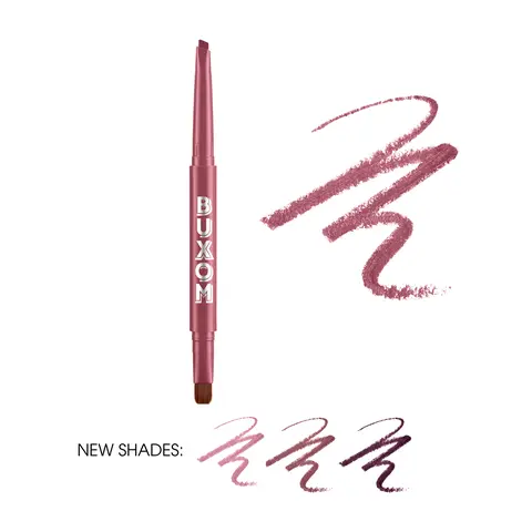 BUXOM Power Line Plumping Lip Liner - Dolly Shade Extension, Waterproof, 8-Hour Wear, Cruelty-Free, Highly Pigmented, Precision Tip