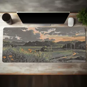 Non-Slip Rubber Base Mouse Pad, Rectangle Gaming Mouse Pad, Desk Keyboard Mat For Home Office Game Gift, Office Desk Accessories