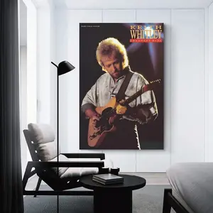 SWEENY America Country Musician Keith Whitley Poster No Frame Famous Artist Poster Wall Art For Living Room Bedroom Office Decor