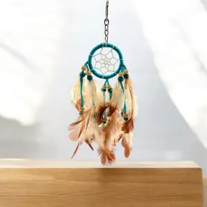 Dream Catcher Keychain - Perfect Birthday Gift for Her - Decor, Hanging Decoration leather woman key