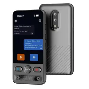 Portable Ai Language Translator Device, Translate 138 Languages Via WiFi, Touchscreen Multilingual Translator, No Additional Fees