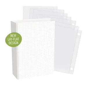 4x6 SN@P! - Simple Grid Chipboard Binder