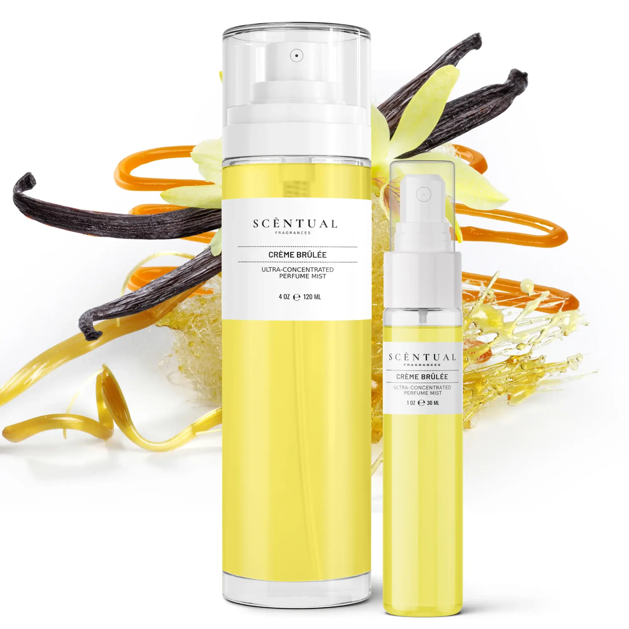 Crème Brûlée Ultra-Concentrated Mist Amber Vanilla Scent Amber Vanilla Fragrance Crème Brûlée Ultra-Concentrated Mist Amber Vanilla Scent Amber Vanilla Fragrance